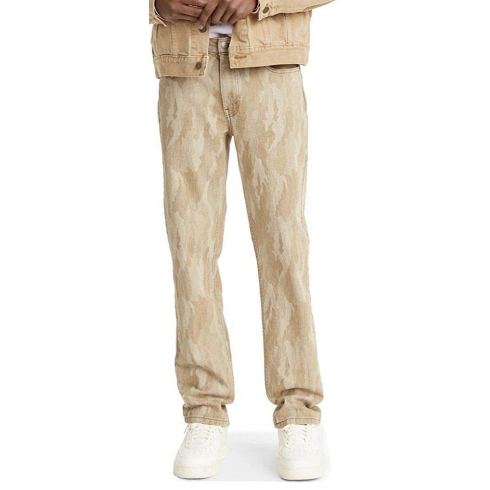 Levi’s 511 Slim Fit Brown Camo Stretch Mens Pants 32x32 EUC